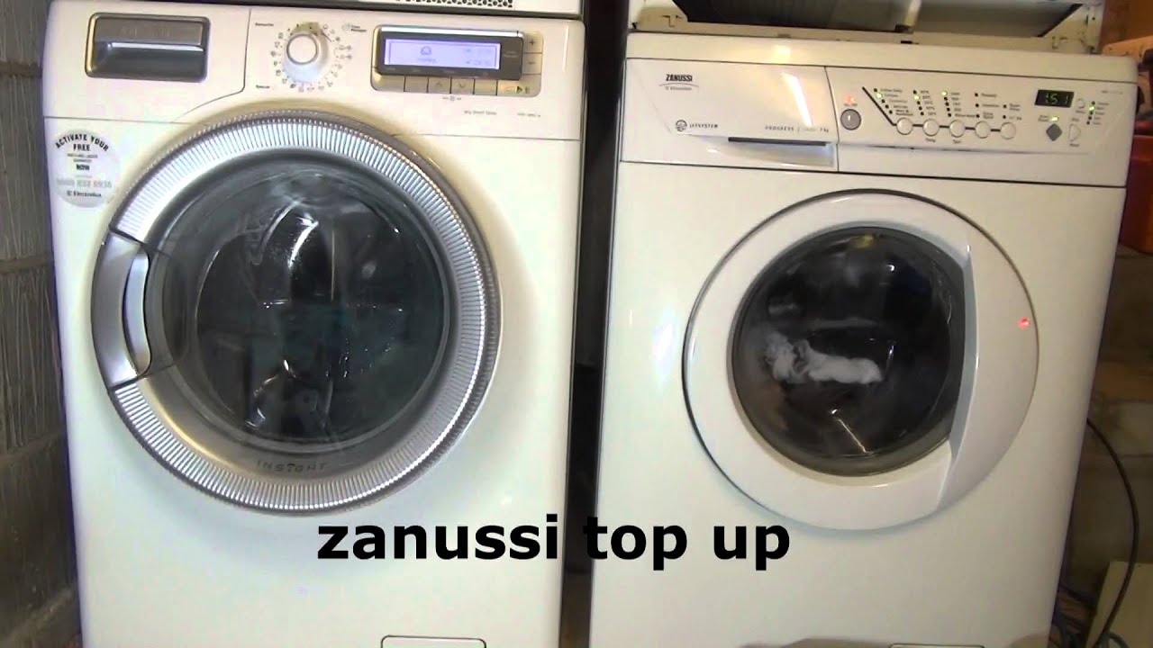 Wash Race No.1 : Zanussi vs Electrolux : Cotton 60'c (part 1 of 5)