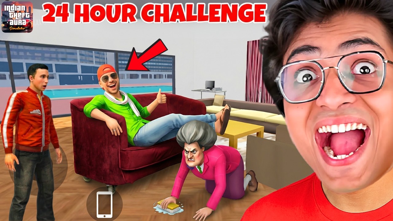 Jack Made SCARY TEACHER his SERVANT for 24 Hours😱 INDIAN THEFT AUTO