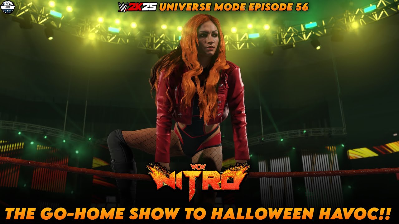 WWE 2K25 UNIVERSE MODE EPISODE 56 | WCW NITRO | THE GO-HOME SHOW TO HALLOWEEN HAVOC THIS SUNDAY!!
