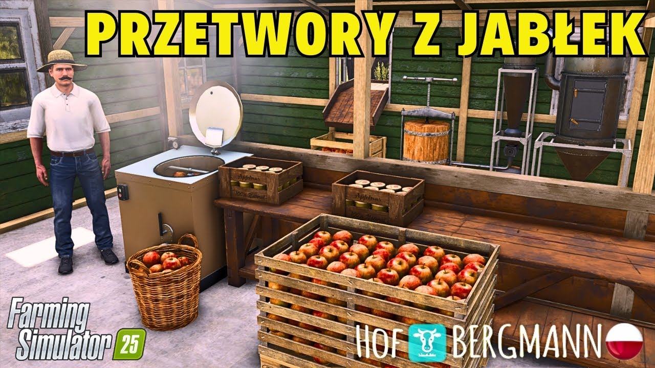 Sok czy mus z jabłek? Nowe wyzwania na Hof Bergmann do FS25.