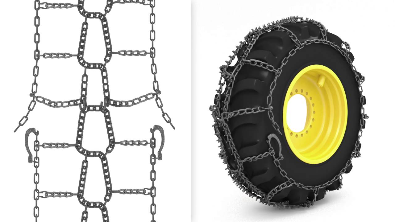 TRYGG SMT tire chains installation