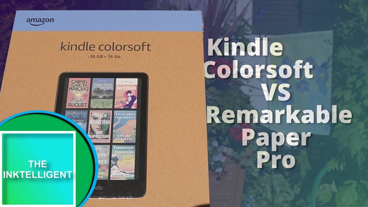 Kindle Colorsoft vs Remarkable Paper Pro: A Colour Comparison