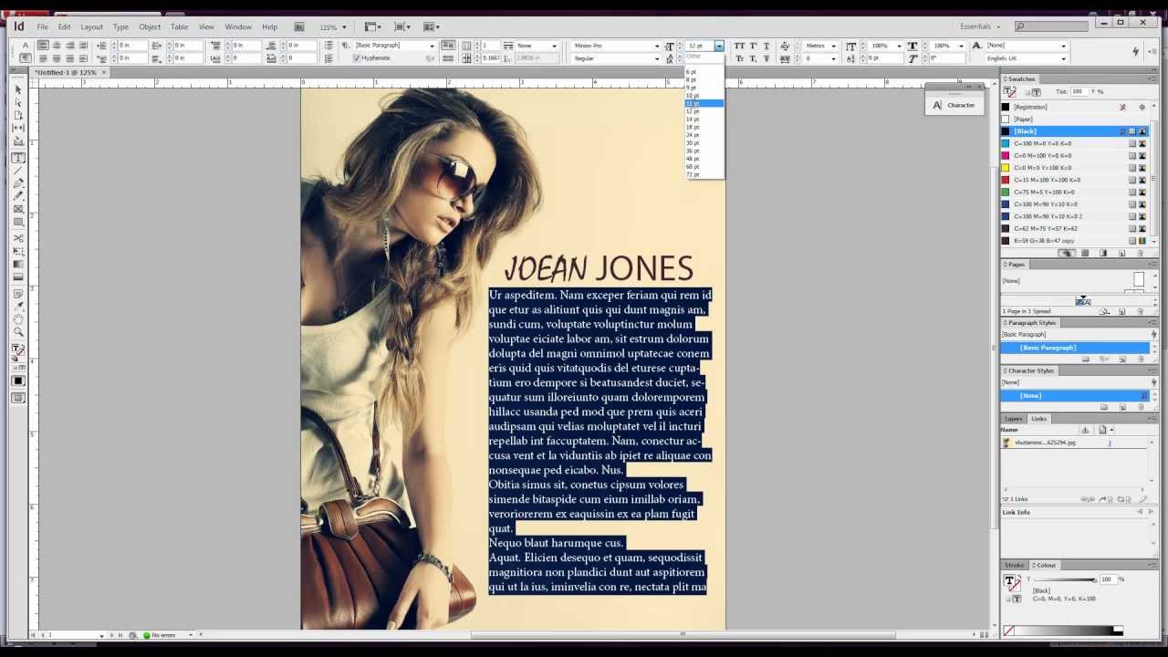 The Fastest Way To Add Dummy Text In InDesign