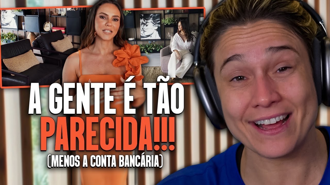 FÊ GENTIL REAGE: Paolla Oliveira abre casa de 1,7 mil m² no Rio de Janeiro | Cortes Fernanda Gentil