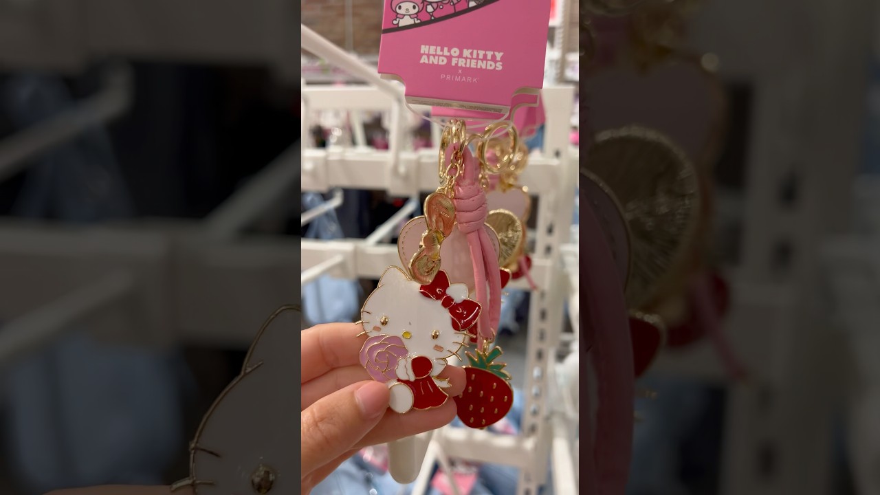 Hello Kitty keyring in Primark #hellokitty #hellokittyandfriends #sanrio #primark #kawaii