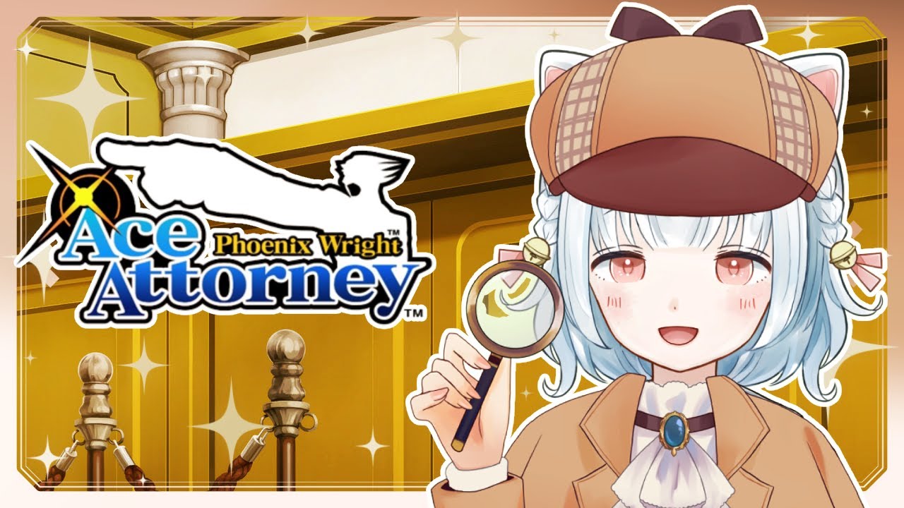 [PHOENIX WRIGHT ACE ATTORNEY] PT.1 this new lawyer detective doll is on the case!