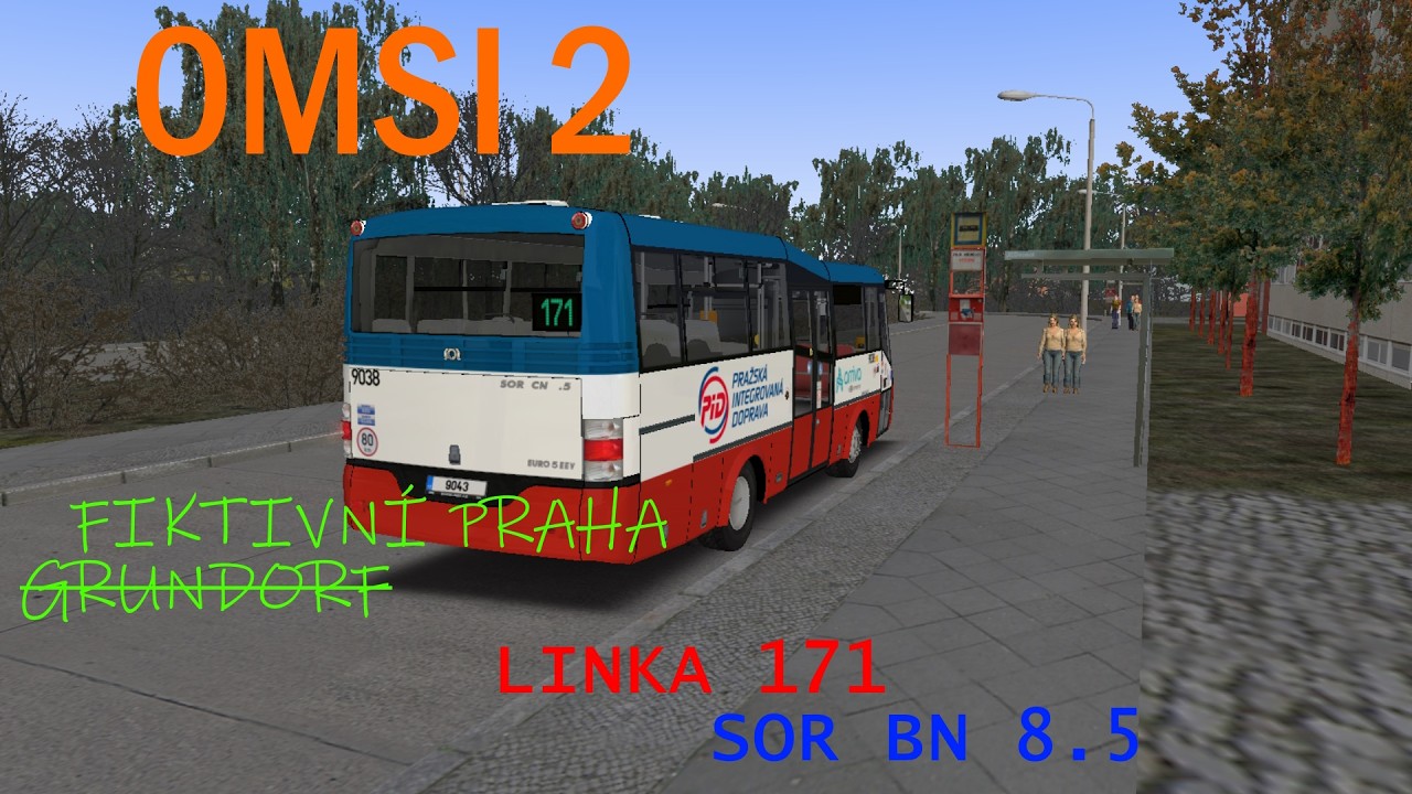 OMSI 2 | Fiktivní Praha | Linka 171 Nebušice - Poliklinika Uhříněves