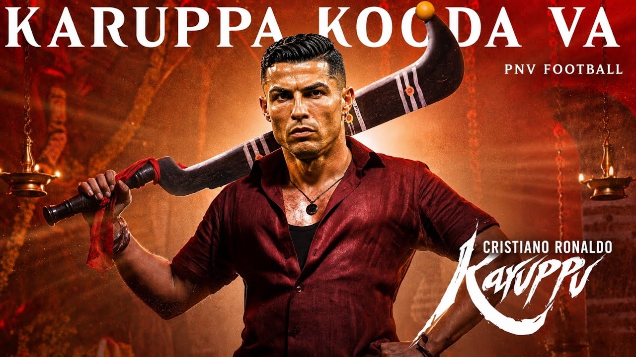 WORLDCUP'26-RONALDO EDIT🐐FT.KARUPPA KOODA VA 4K
