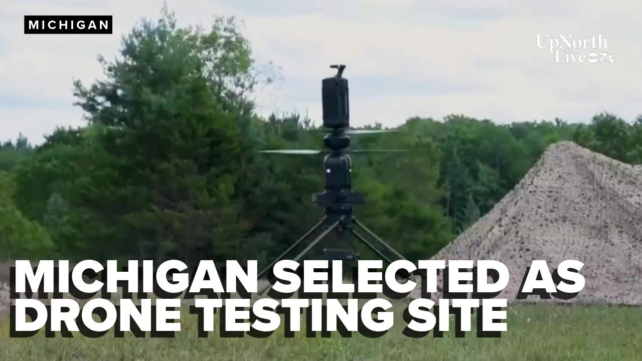 Michigan selected as national drone testing site, boosting defense strategy