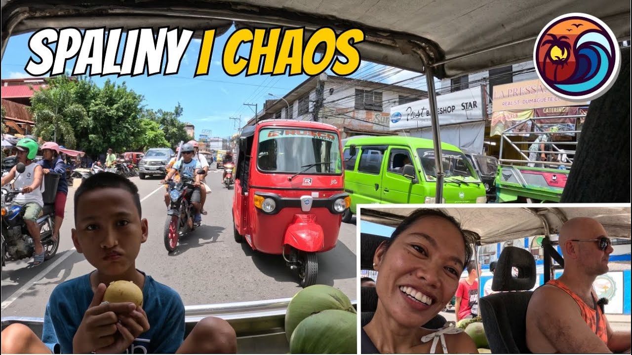 Wolna amerykanka czyli jazda samochodem na Filipinach | BEZ SPINY DUMAGUETE FILIPINY