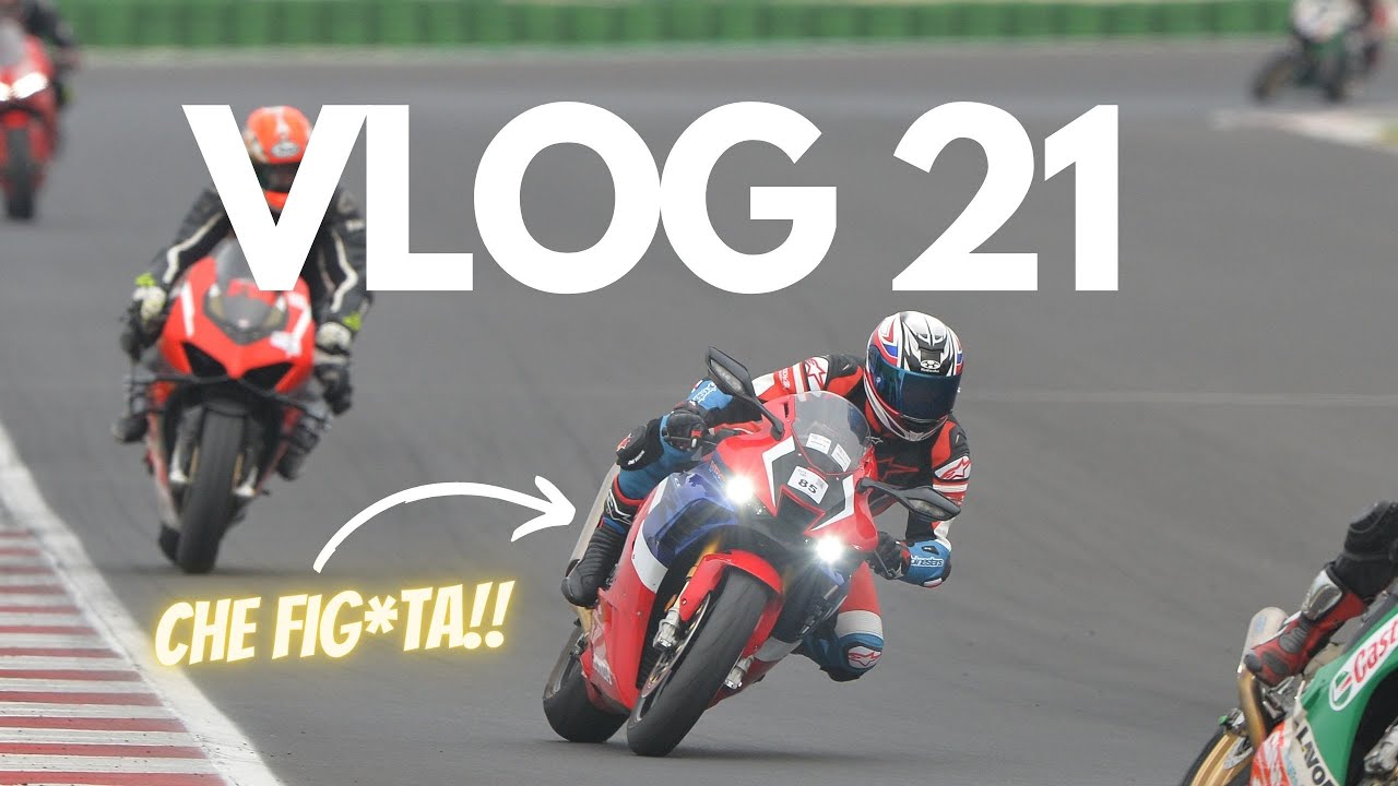 PRIMA VOLTA DELLA VITA COL GINOCCHIO A TERRA -- MISANO CON UNA HONDA CBR 1000RR 🤯 | VLOG21