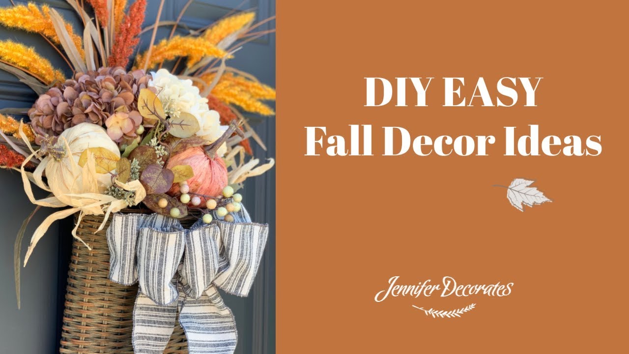 DIY Fall Decor|Decorate with Me