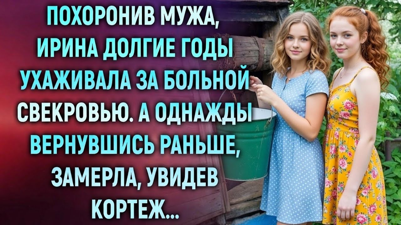 Похоронив мужа, Ирина осталась с его больной матерью… Но одна находка изменила всё
