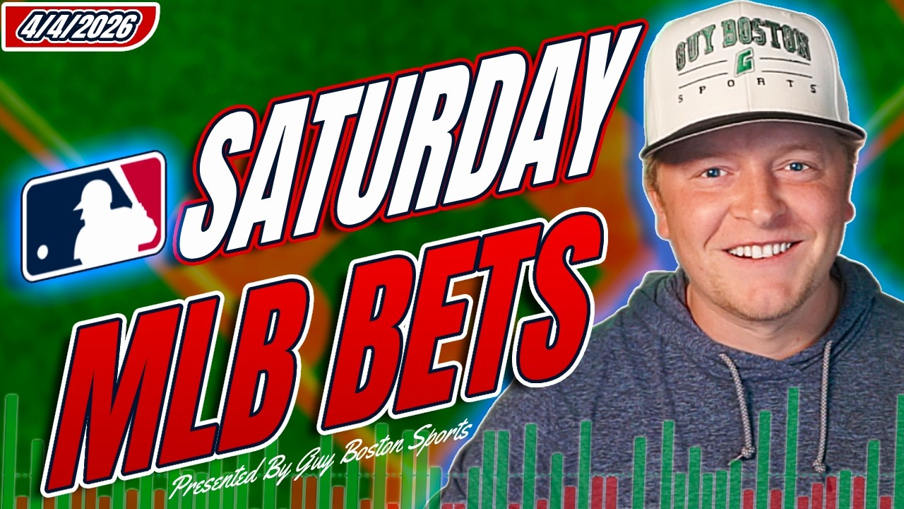 MLB Picks Today Saturday 4/4/2026 | FREE MLB Best Bets, Predictions, and Player Props