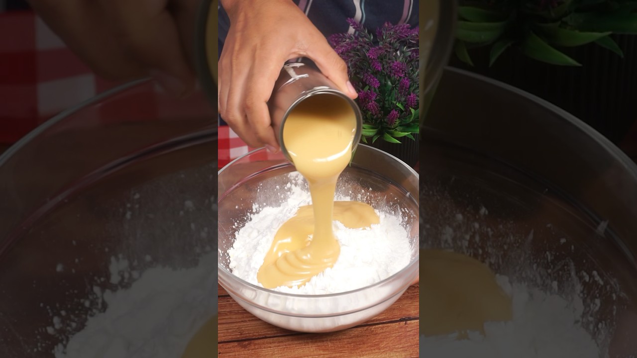 ✨ Galletas de maicena con solo 3 ingredientes &iexcl;se derriten en la boca! 🍪🔥 #recetas #canaldecocina