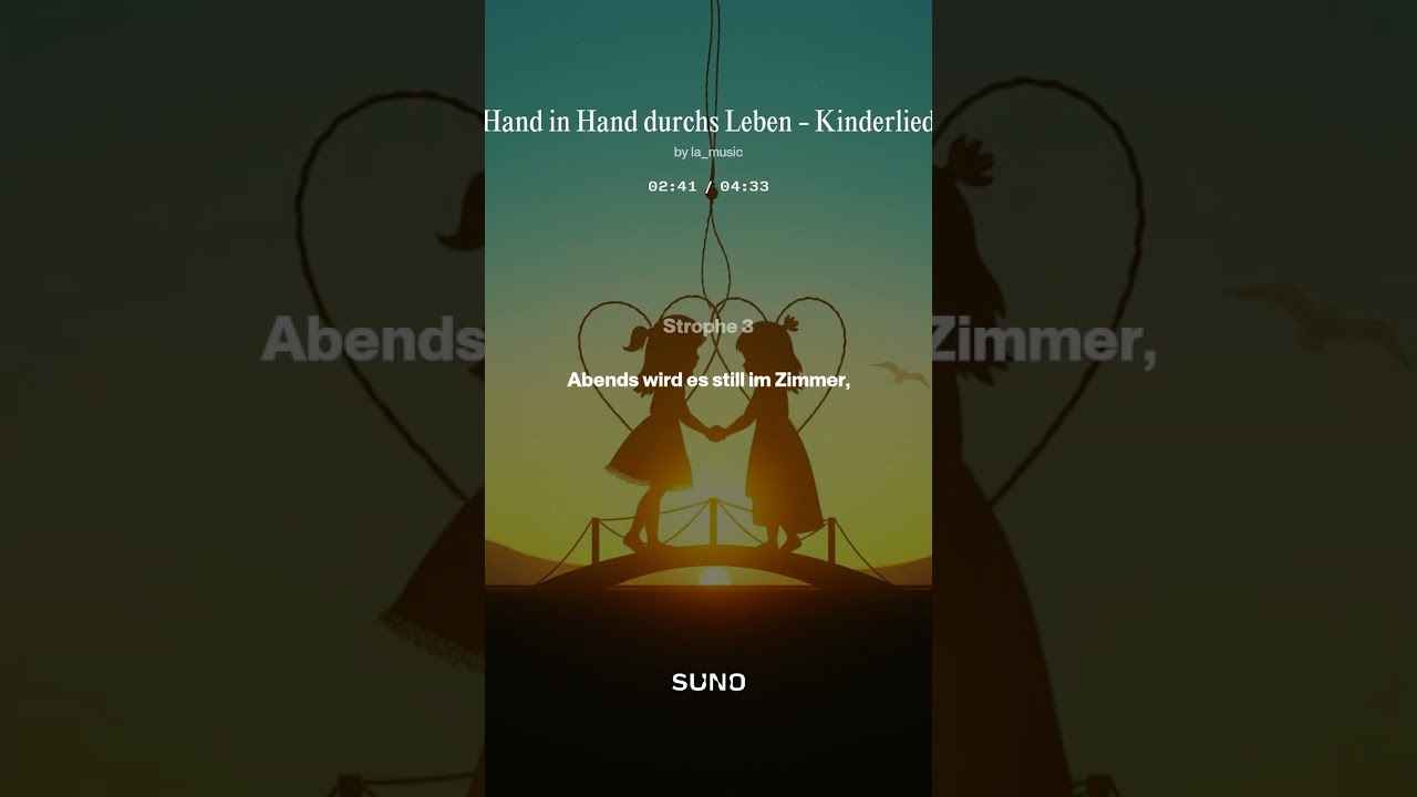 Hand in Hand durchs Leben   Kinderlied