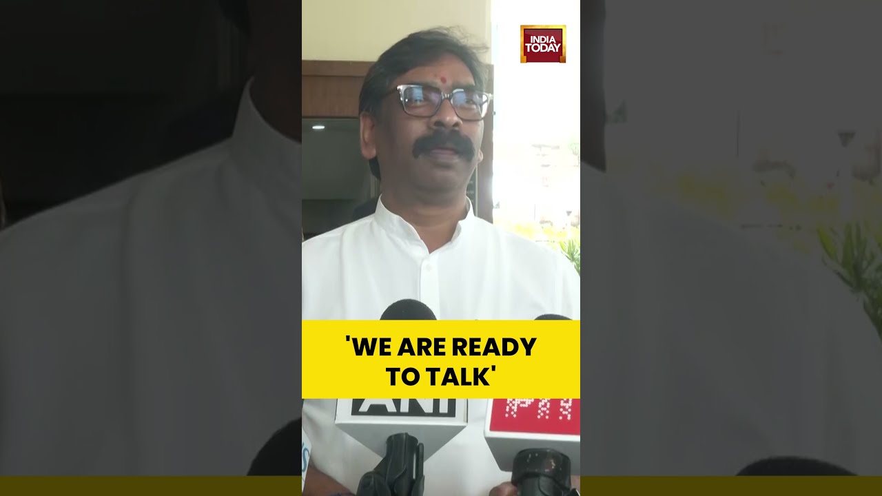 'We Are Ready To Talk': Jharkhand CM Hemant Soren  | Jharkhand Student Protest