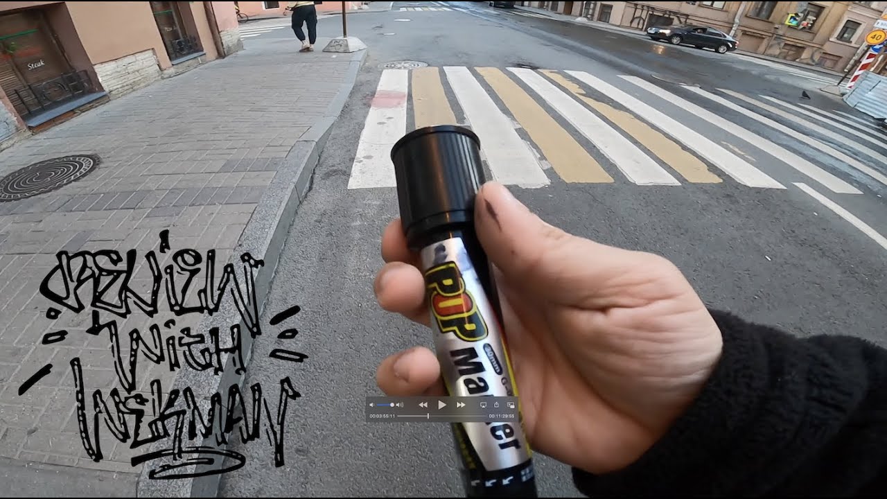 Graff stuff. Review with Wekman -POP marker from Aliexpress