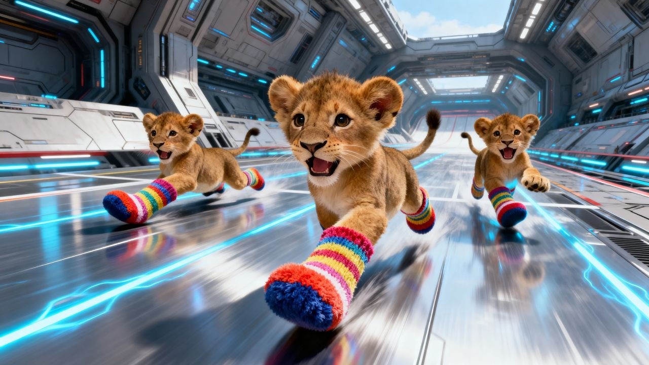 The War Cubs Invented a Sliding Race Using Human Socks — Training Corridors Turned Into Arenas I HFY