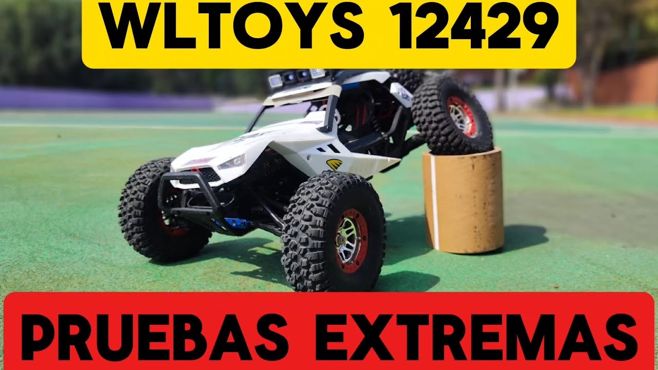 WLTOYS 12429, REVIEW Y PRUEBAS EXTREMAS!!! 🔥👌🤙💀💨 #rccars #wltoys