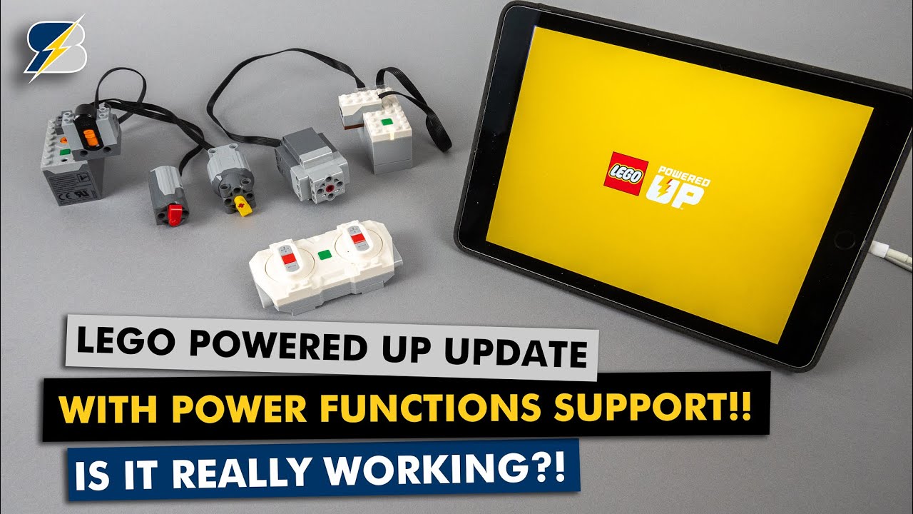 LEGO Powered Up app with Power Functions and remote support! Too good to be true?
