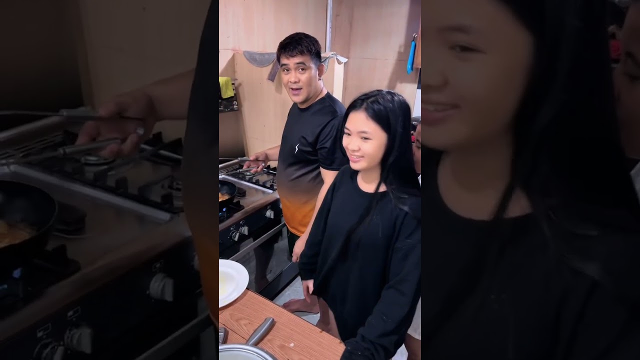 Kaaningan time 😂 Gagawa daw kami meryenda ni dadhie 🤣