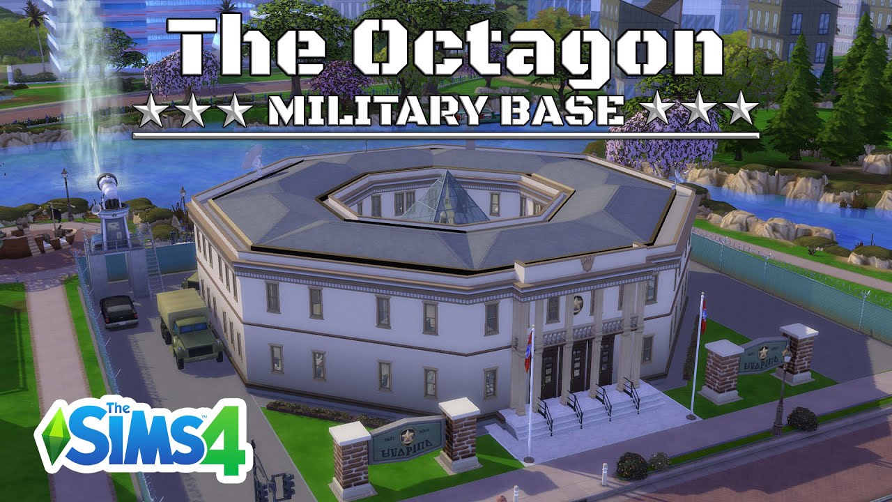 The Octagon | Military Base | The Sims 4 | No CC