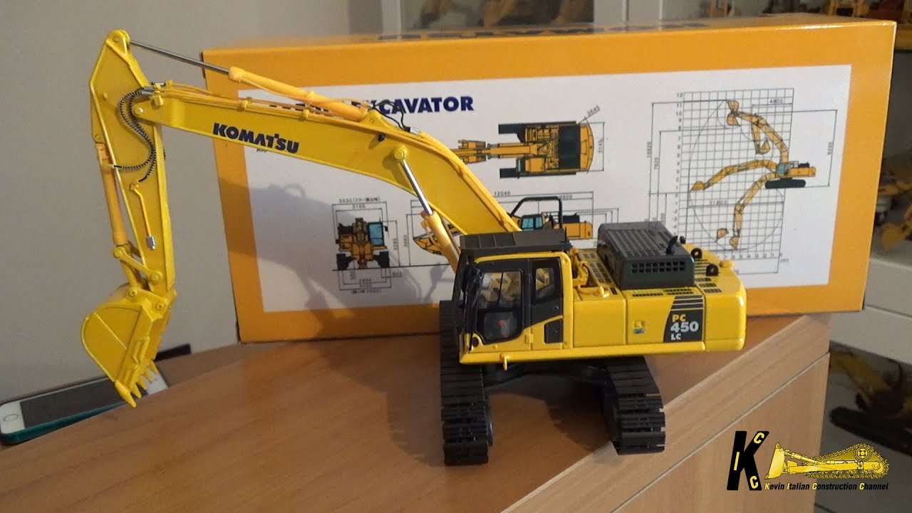 Komatsu PC 450LC Excavator 1:50 Model Review