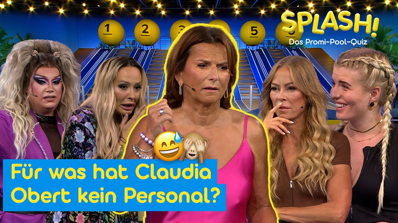 Wie gut kennt sich das Team VIP mit Portowerten aus?🟡💧 | Splash! Das Promi-Pool-Quiz