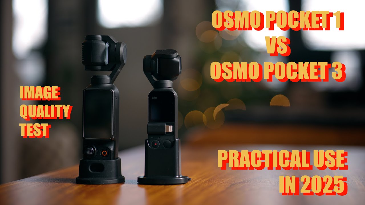 Osmo Pocket 1 против Osmo Pocket 3 — сравнение качества изображения в реальной жизни в 2025 году
