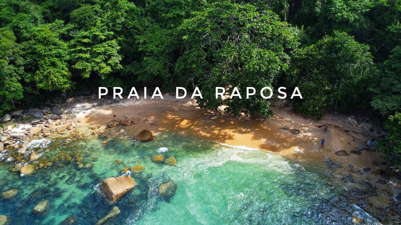 A natureza intacta da Praia da Raposa em Ubatuba 📌 Ep.33 #praiadaraposa #praiasecreta #ubatubabeach