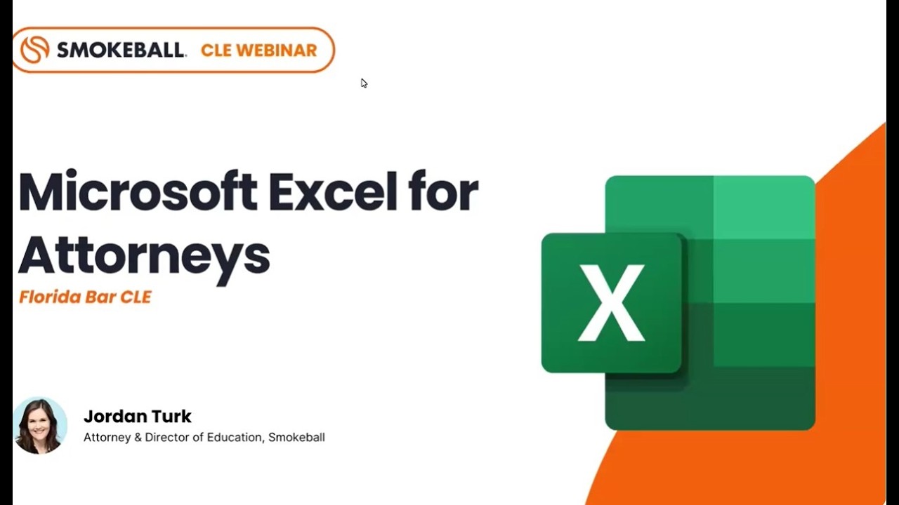 Microsoft Excel for Attorneys