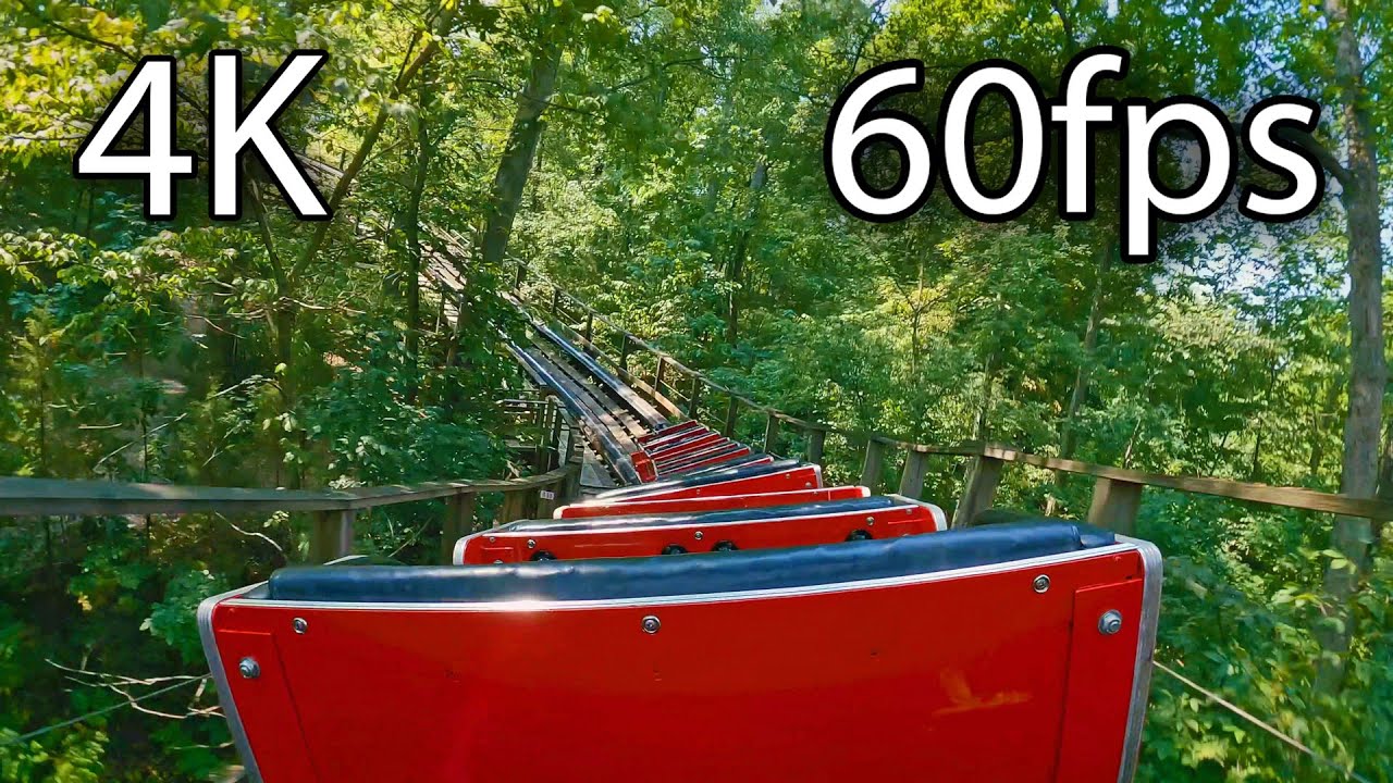 Raven back seat on-ride 4K POV @60fps Holiday World