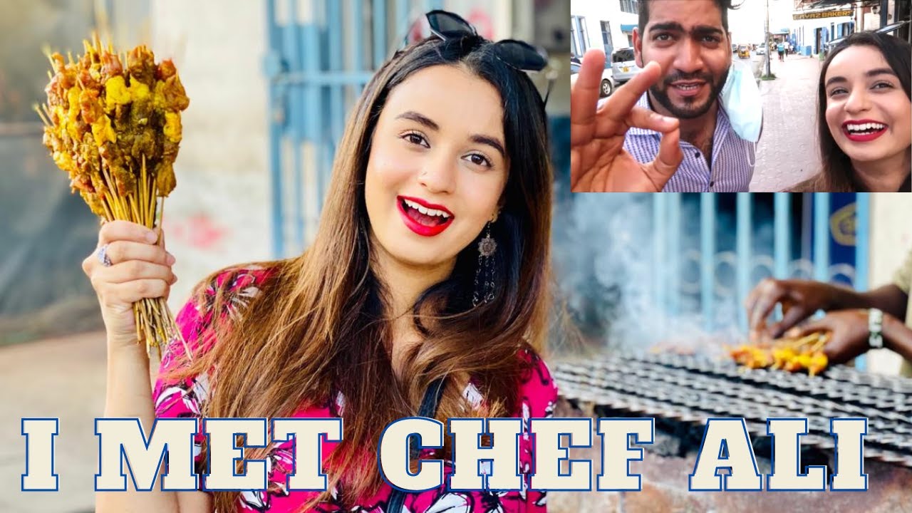 I MET CHEF ALI MANDHRY While Eating 20 BOB Mishkaki | Mombasa Street Food