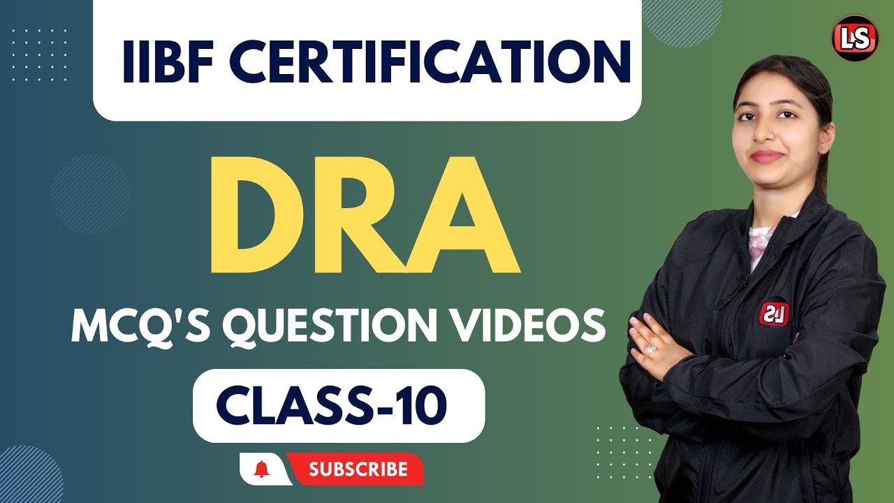DRA LIVE CLASS 10 | DEBT RECOVERY AGENT LATEST SYLLABUS | IIBF CERTIFICATION EXAM 2022