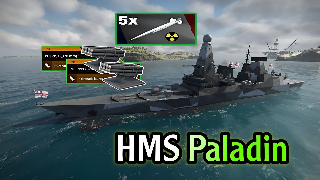 تجربة المدمرة  HMS Paladin هل تستحق! | Modern Warships 