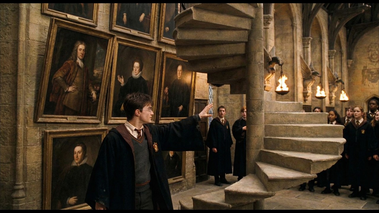 What If Harry Bonded With Hogwarts Wards & Could Control Every Stone Staircase & Portrait In Castle