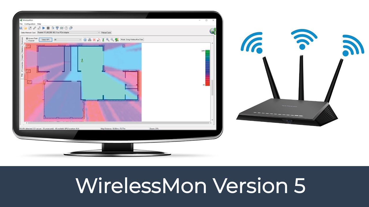 Тестирование беспроводной сети: WirelessMon, версия 5 &mdash; обзор и демонстрация