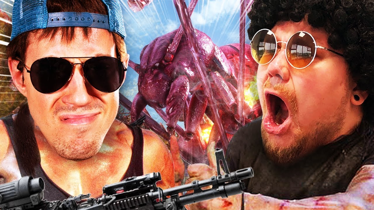 Tonnenweise Alien-Hacksülze | Earth Defense Force 5