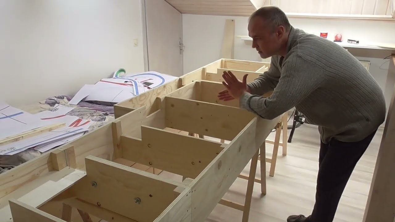 Modelleisenbahn Spur TT/1:120 - update Baufortschritt , Trassenbau aus dem Schattenbahnhof, Teil 4