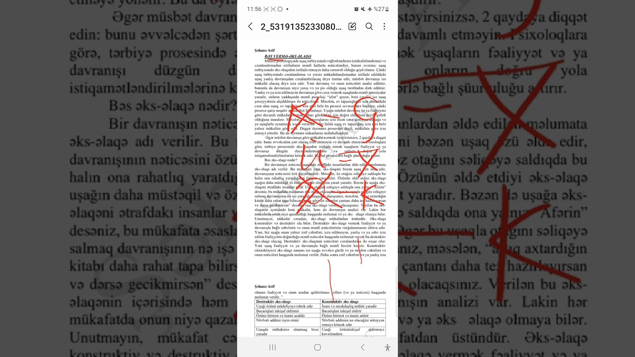 Duzgun Əks-Əlaqe Rəyler:Şəhane Arif wp:0553649886