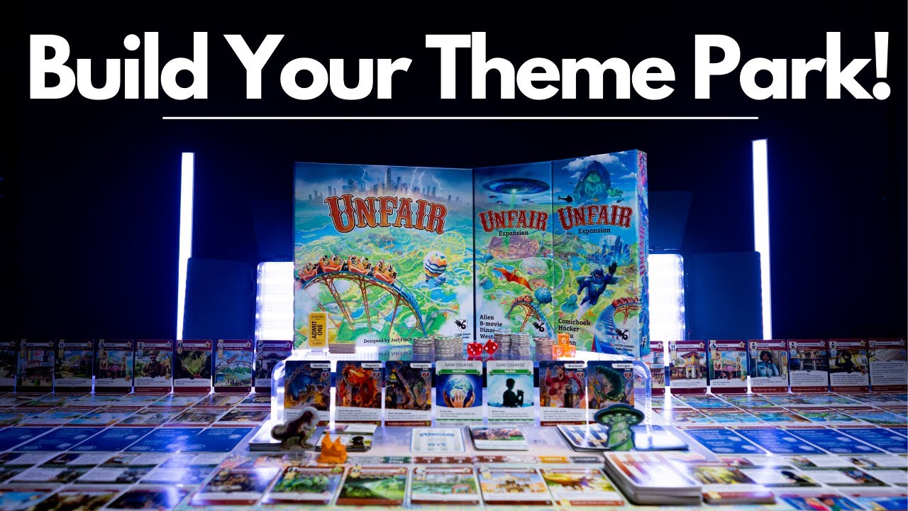 Предварительный обзор Unfair Kickstarter: ULTIMATE Theme Park Game РАСШИРЯЕТСЯ!