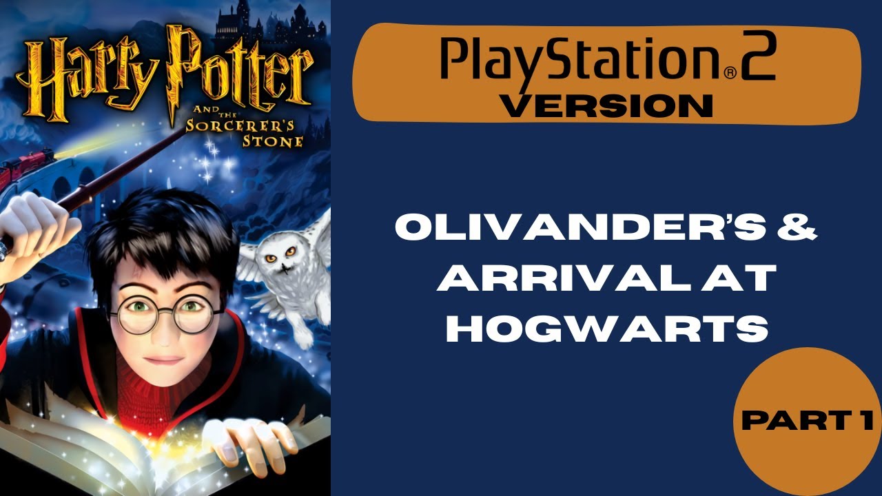 Harry Potter and the Sorcerer's Stone playthrough part 1