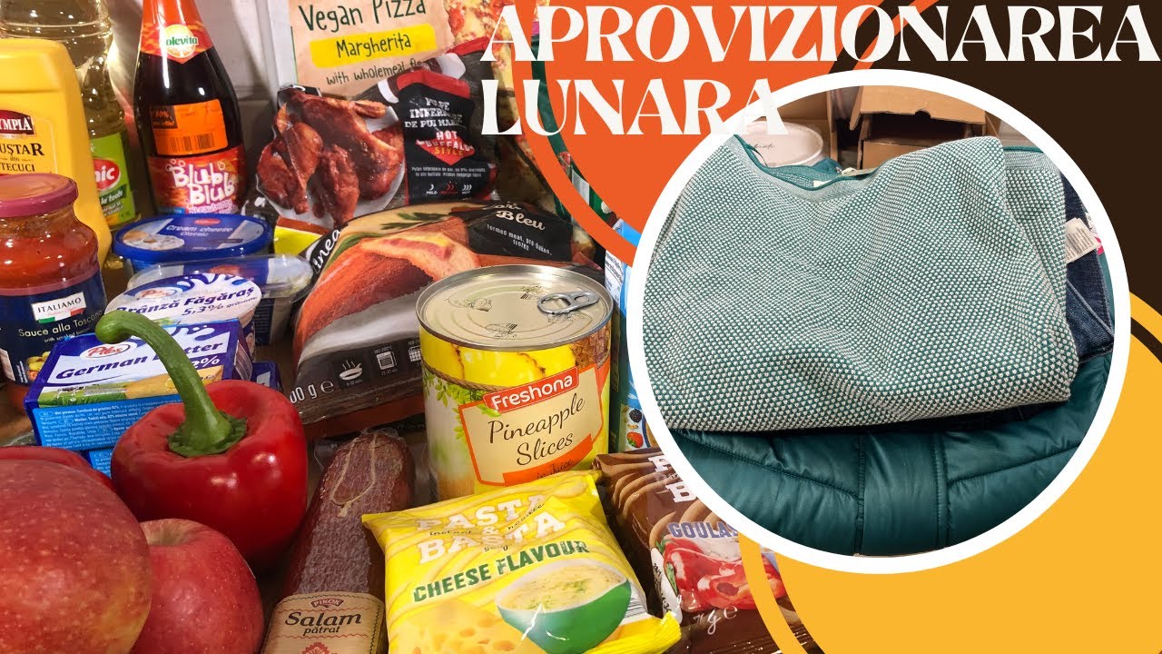 Haul urias de aprovizionare lunara: alimente, vestimentare, casa, cu 3.000 lei 😲| ALIELA