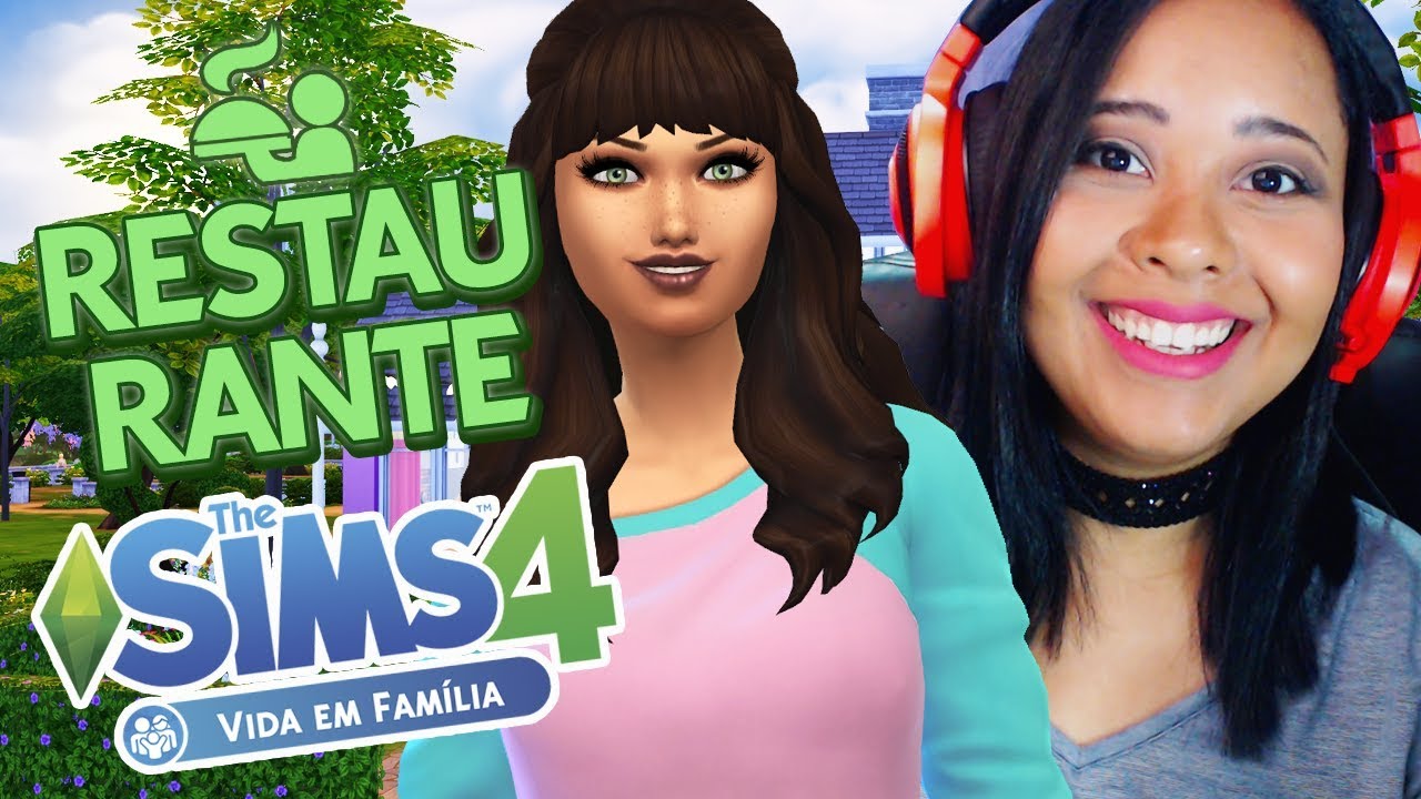 VAMOS ABRIR UM RESTAURANTE 🍔🍔 THE SIMS 4 VIDA EM FAMÍLIA #34