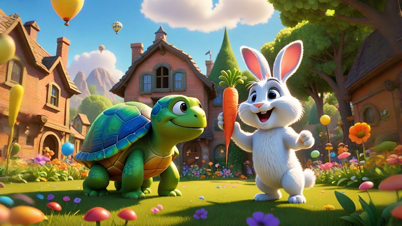 Tina Turtle Paints a Rainbow | Color Learning Song for Kids | Nursery Rhymes and Baby Songs