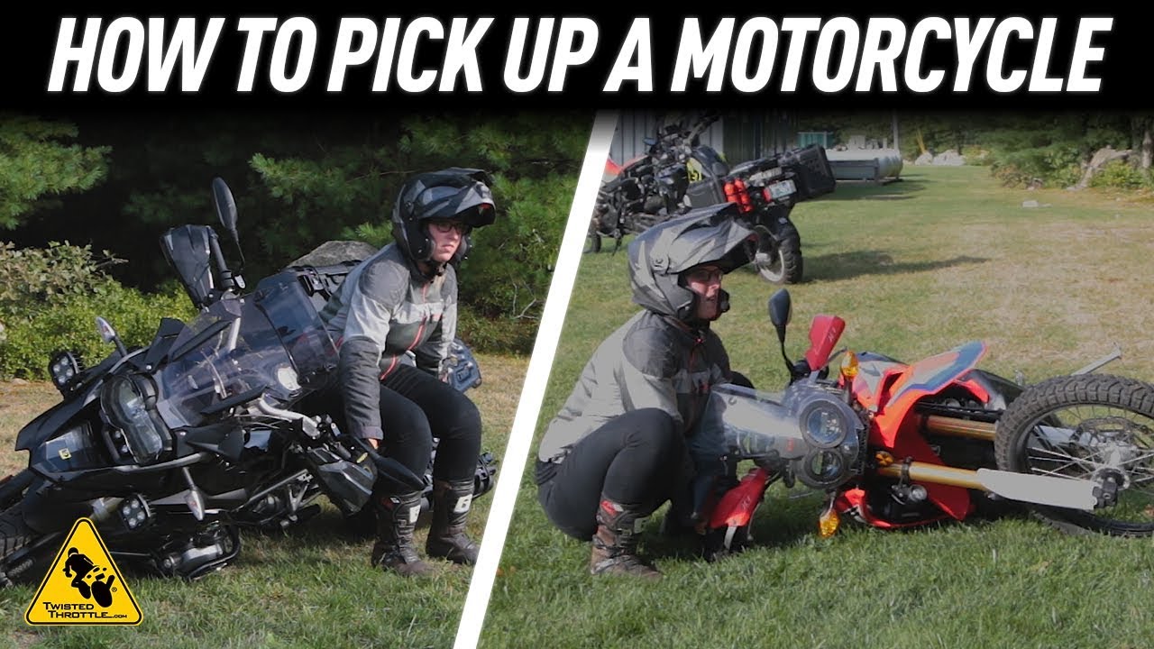 How to Pick up a Fallen Motorcycle | Motorcycle Quick Tips | TwistedThrottle.com