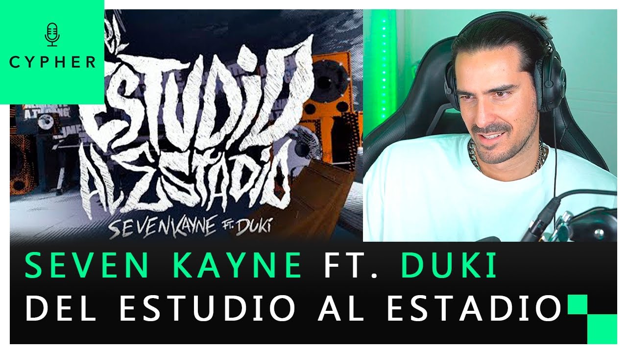 REACCI&Oacute;N  a Seven Kayne, Duki - DEL ESTUDIO AL ESTADIO (Visualizer)