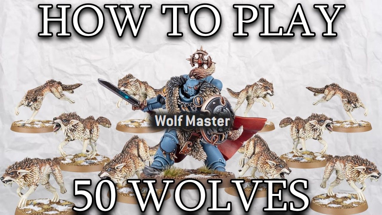 I Have 64 Days To Master My 50 Dog Warhammer Army