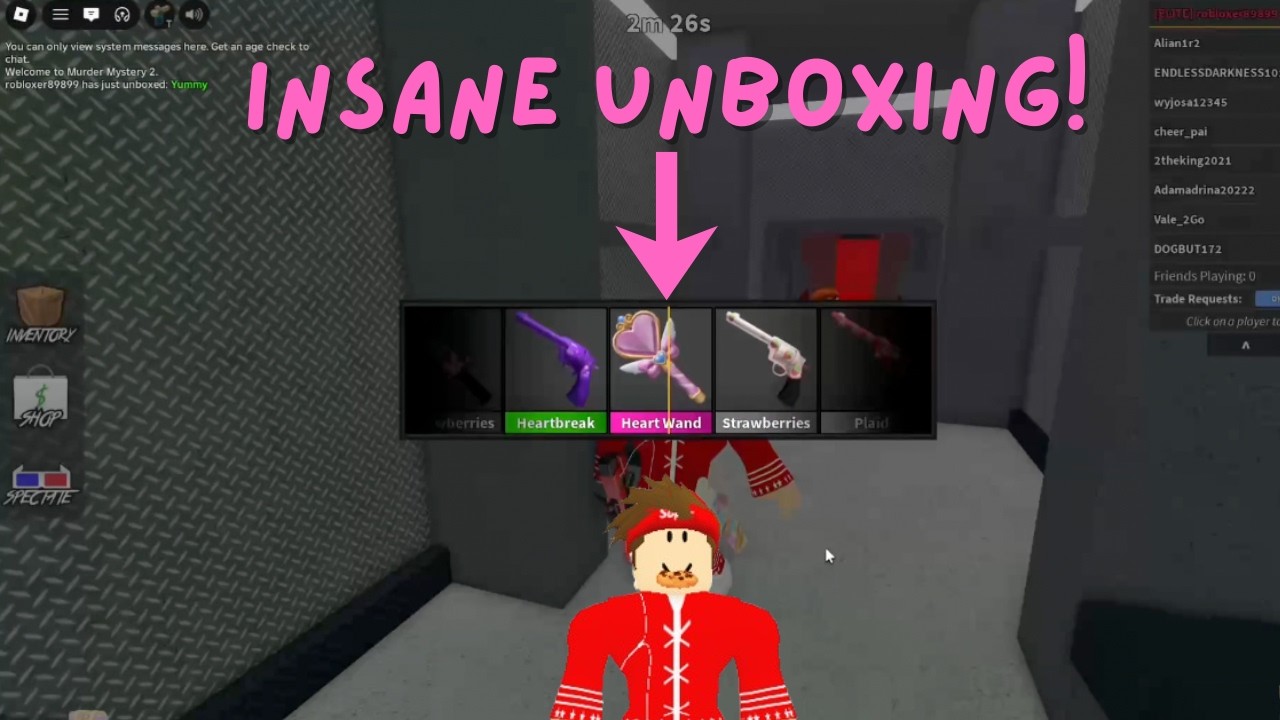 The MM2 Valentine's 2026 Unboxing is here!!